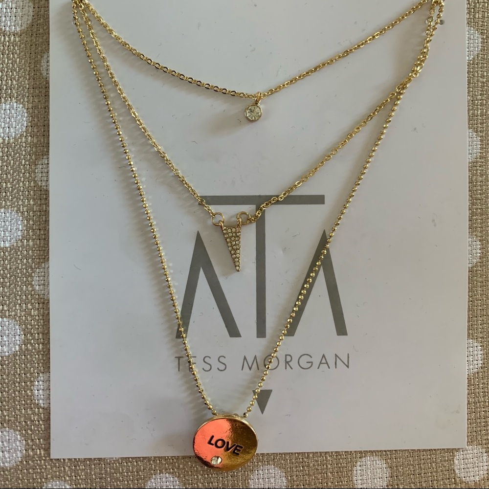 Multi-layered Tess Morgan necklace